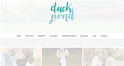 Desktop Screenshot of duckpondfarm.com